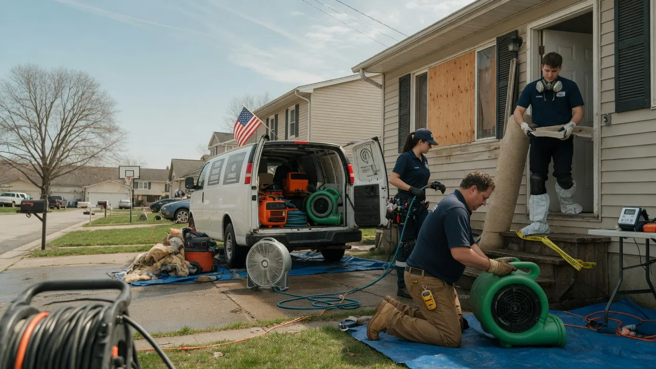 Water Damage Restoration in Freeport, MI near me